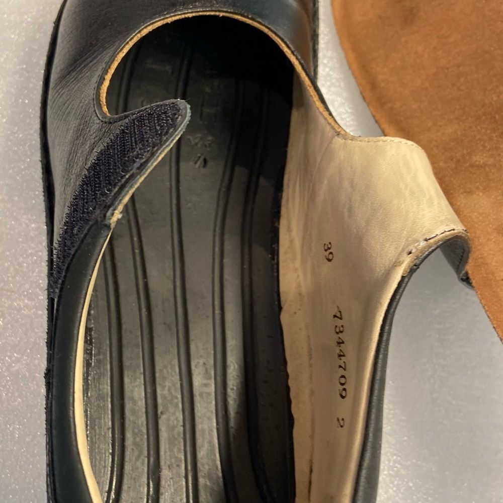 Finn Comfort Womens Laval “Mary Janes” Black Leather Shoes Made in 🇩🇪 Size 8 - Picture 10 of 10